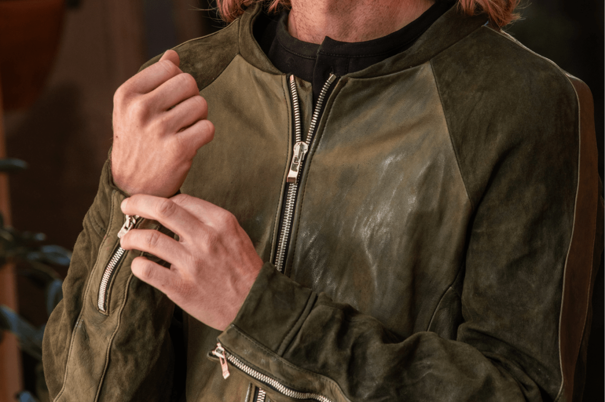 「今」、そして「これから」を纏う — HEAVY WEIGHT SHEEP LEATHER ZIP FRONT BLOUSON LINED  SJ-1